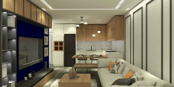 New-build property 1+1, 2+1 duplex in Alanya - 52 sqm