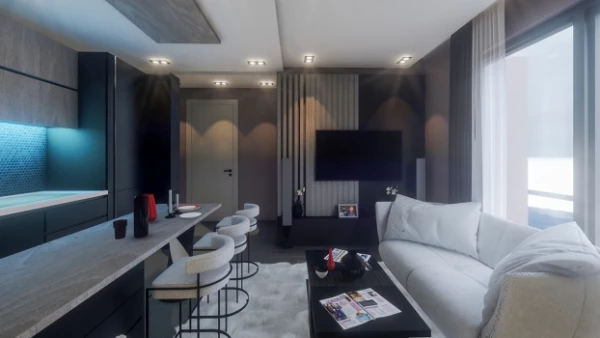 New-build property 1+1 in Aksu (Antalya) - 53 sqm