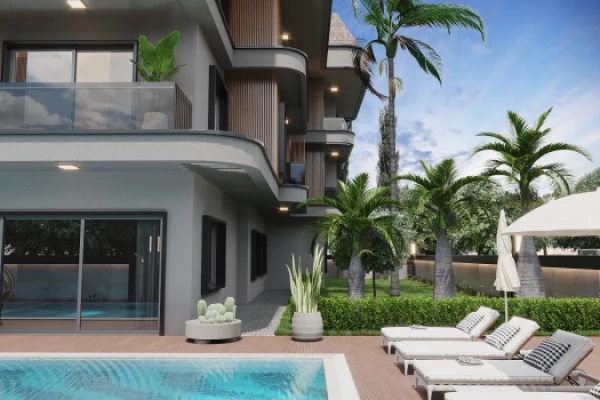 New-build property 1+1, 2+1 duplex in Alanya - 58 sqm