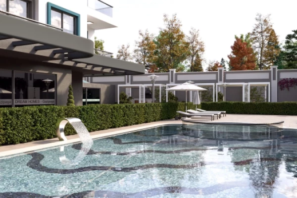 New-build property 1+1, 2+1 duplex in Gazipasha - 43 sqm