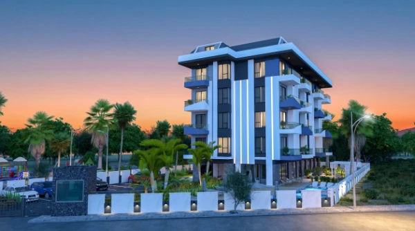 New-build property 1+1, 2+1 duplex in Alanya - 55 sqm