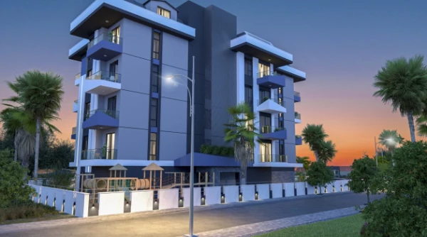 New-build property 1+1, 2+1 duplex in Alanya - 55 sqm