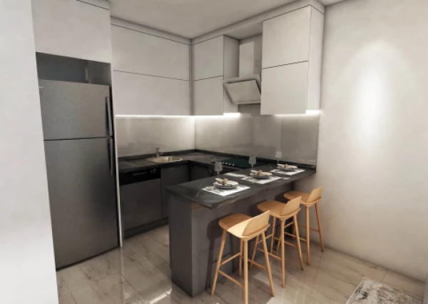 New-build property 1+1, 2+1, 2+1 duplex, 3+1 duplex in Alanya - 55 sqm