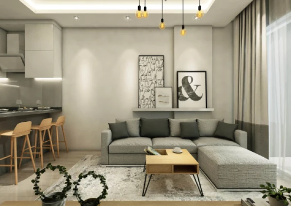 New-build property 1+1, 2+1, 2+1 duplex, 3+1 duplex in Alanya - 55 sqm