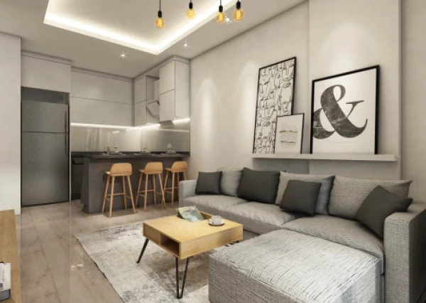 New-build property 1+1, 2+1, 2+1 duplex, 3+1 duplex in Alanya - 55 sqm