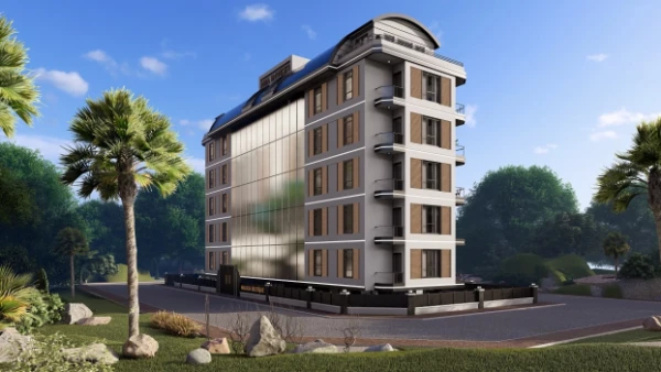 New-build property 1+1, 2+1, 3+1 duplex, 4+1 duplex in Alanya - 65 sqm
