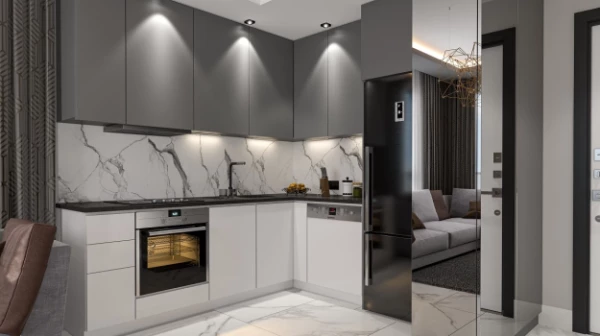 New-build property 1+1, 1+1 duplex, 2+1 duplex in Alanya - 116 sqm