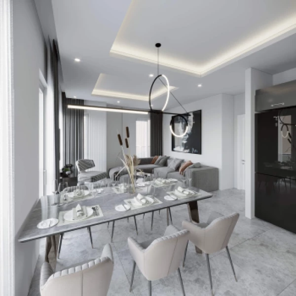 New-build property 1+1, 2+1, 3+1 duplex in Muratpasa (Antalya) - 50 sqm