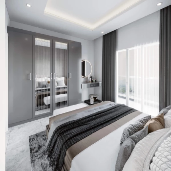 New-build property 1+1, 2+1, 3+1 duplex in Muratpasa (Antalya) - 50 sqm