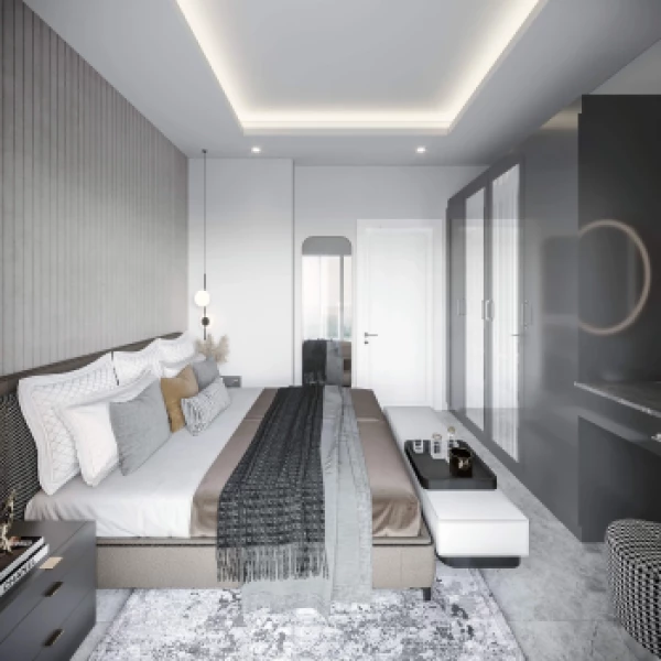 New-build property 1+1, 2+1, 3+1 duplex in Muratpasa (Antalya) - 50 sqm