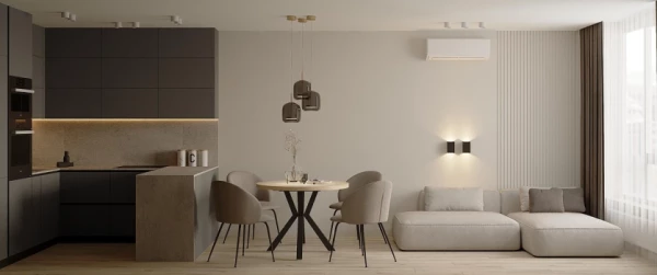 New-build property 1+1, 2+1, 2+1 duplex in Aksu (Antalya) - 50 sqm
