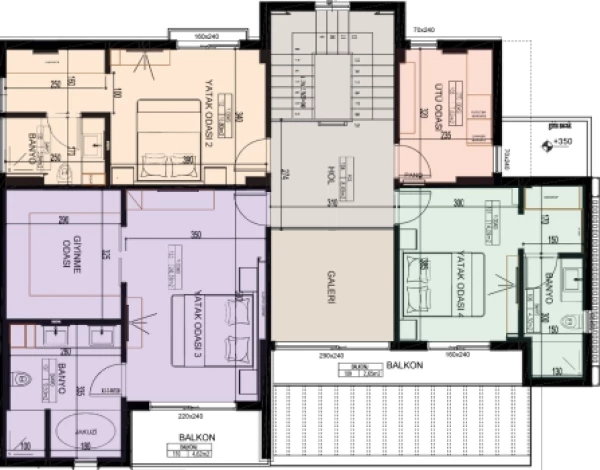New-build property in Kemer - 200 sqm