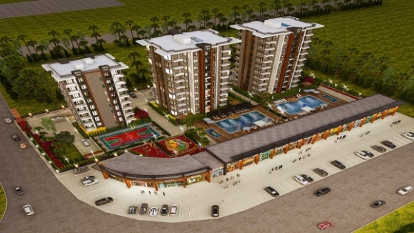 New-build property 1+1, 2+1 in Aksu (Antalya) - 80 sqm