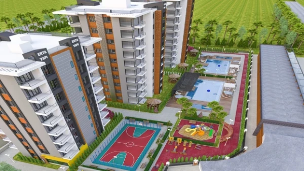 New-build property 1+1, 2+1 in Aksu (Antalya) - 80 sqm