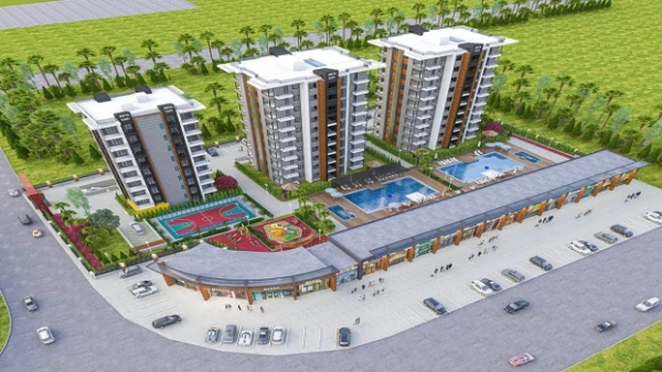 New-build property 1+1, 2+1 in Aksu (Antalya) - 80 sqm
