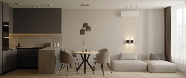 New-build property 1+0, 1+1, 1+1 bahce, 2+1, 2+1 bahce in Aksu (Antalya) - 82 sqm