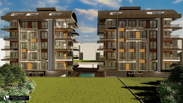 New-build property 1+1, 3+1 duplex in Alanya - 152 sqm