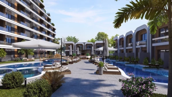 New-build property 1+1 in Aksu (Antalya) - 72 sqm