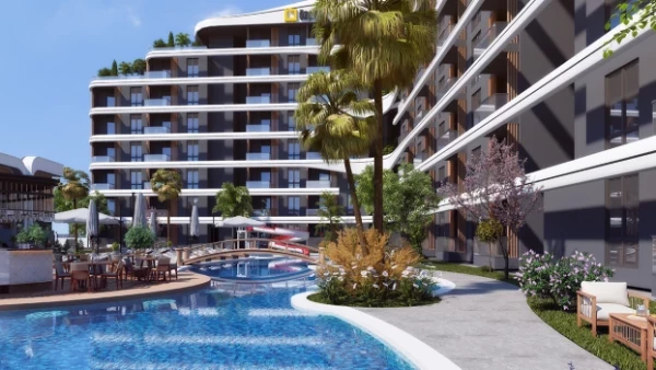New-build property 1+1 in Aksu (Antalya) - 72 sqm