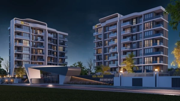 New-build property 1+1, 2+1 in Aksu (Antalya) - 72 sqm