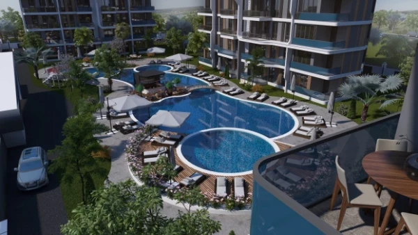 New-build property 1+1, 2+1 in Aksu (Antalya) - 72 sqm
