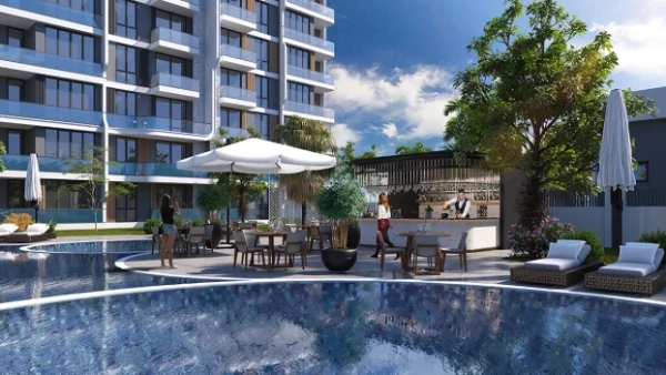 New-build property 1+1, 2+1 in Aksu (Antalya) - 72 sqm