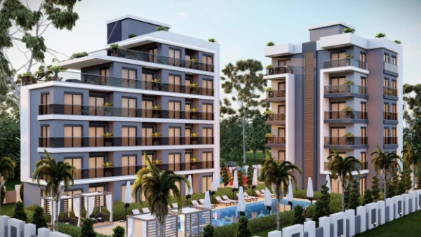 New-build property 2+1 in Aksu (Antalya) - 59 sqm