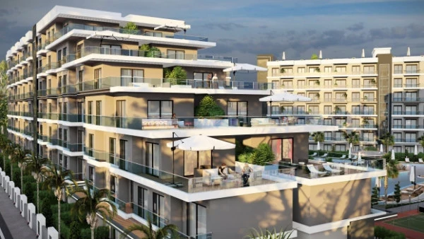New-build property 1+1, 1+1 bahce, 2+1, 2+1 teras in Serik (Belek) - 55 sqm