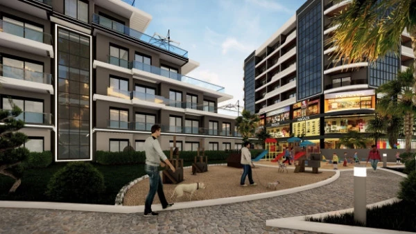 New-build property 1+1, 1+1 bahce, 2+1, 2+1 teras in Serik (Belek) - 55 sqm
