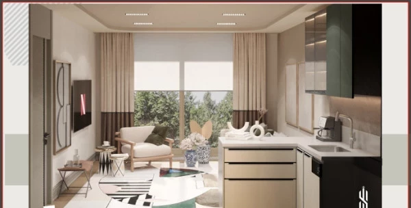New-build property 1+1, 2+1, 3+1 duplex in Aksu (Antalya) - 52 sqm