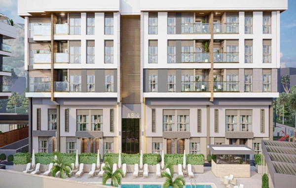 New-build property 2+1, 3+1 duplex in Konyaalti (Antalya) - 150 sqm