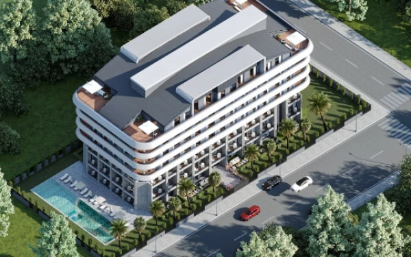 New-build property 1+1, 2+1 duplex in Konyaalti (Antalya) - 118 sqm