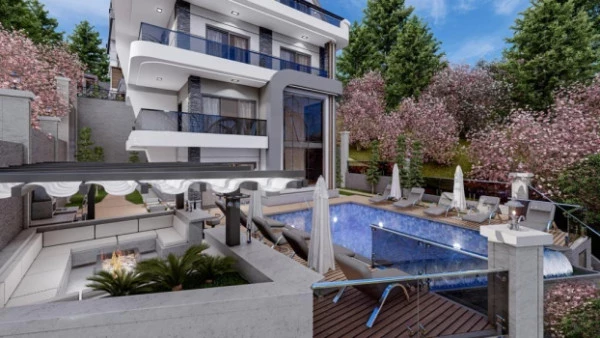 New-build property 6+1 in Alanya - 150 sqm