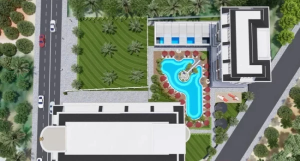 New-build property 1+1 in Alanya - 50 sqm