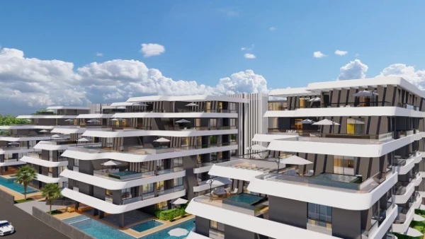 New-build property 1+1, 2+1 in Aksu (Antalya) - 90 sqm