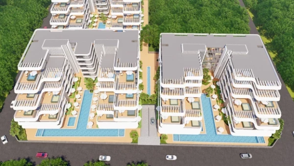 New-build property 1+1, 2+1 in Aksu (Antalya) - 90 sqm