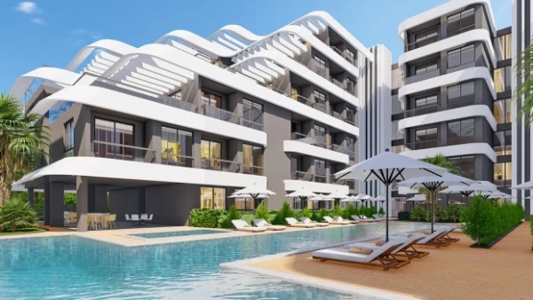 New-build property 1+1, 2+1 in Aksu (Antalya) - 90 sqm