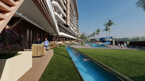 New-build property 1+1, 2+1, 3+1 duplex in Aksu (Antalya) - 93 sqm