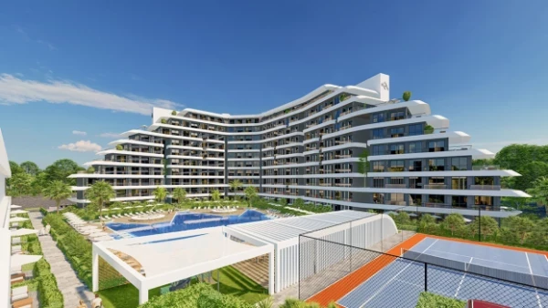 New-build property 1+1, 2+1 bahce, 2+1 duplex in Aksu (Antalya) - 137 sqm