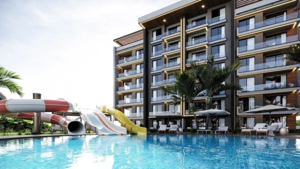 New-build property 1+1, 2+1 in Kepez (Antalya) - 58 sqm