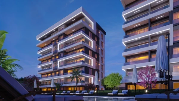 New-build property 1+1, 2+1 in Aksu (Antalya) - 69 sqm