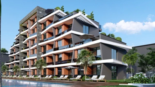 New-build property 1+1 in Aksu (Antalya) - 60 sqm