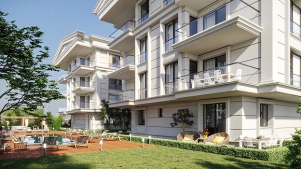 New-build property 2+1, 3+1 in Kepez (Antalya) - 75 sqm