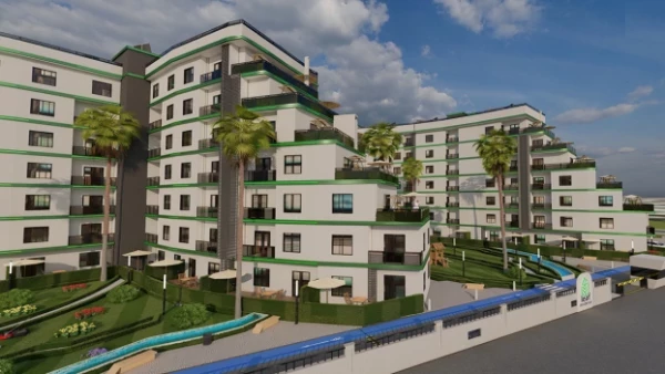 New-build property 1+1, 2+1 in Kepez (Antalya) - 81 sqm