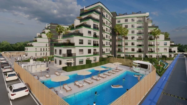 New-build property 1+1, 2+1 in Kepez (Antalya) - 81 sqm