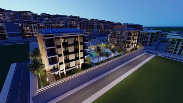 New-build property 1+1 in Kepez (Antalya) - 43 sqm