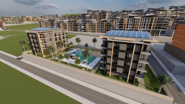 New-build property 1+1 in Kepez (Antalya) - 43 sqm