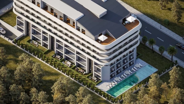 New-build property 1+1, 2+1, 2+1 duplex, 3+1 duplex in Konyaalti (Antalya) - 87 sqm