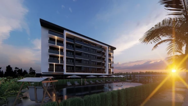 New-build property 1+1, 2+1 in Aksu (Antalya) - 60 sqm