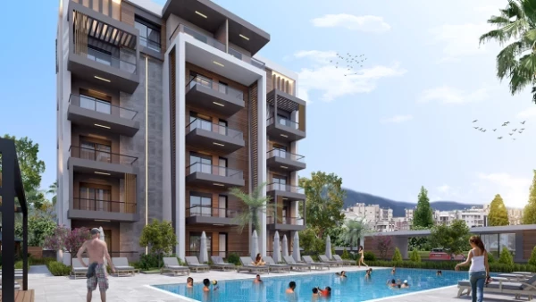 New-build property 1+1, 2+1 in Aksu (Antalya) - 61 sqm